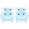amour petit hippopotame