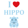amour petit hippopotame