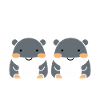 amour petit hippopotame