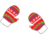 MERRY CHRISTMAS GLOVES