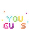 Cross-Stitch Heart Love Typography