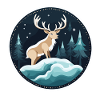 Reindeer Christmas Drawing