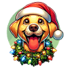 Labrador Merry Christmas - Warm Gift