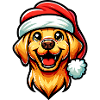 Labrador Festive Christmas
