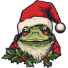 Christmas Frog