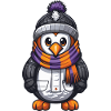 Penguin Comic Winter