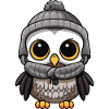 Owl Winter Cozy