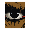 A woman's all-seeing eye