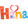 Personalized Hana Name