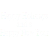 Joyeuses Fêtes et Bonne Année