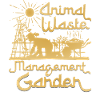 Animal waste management garden