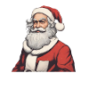 Happy Holidays with Santa