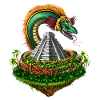 Quetzalcoatl Aztec Feathered Serpent God