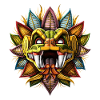 Quetzalcoatl Aztec Feathered Serpent God