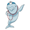 Delfin Arzt Stethoskop