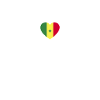 Senegal Heartbeat Senegalese Flag