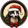 Christmas Badgers