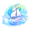 Sailboat - illustration