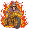 Motorcycle Skeleton