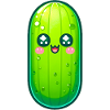 Kawaii Gurke