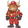 Taureau des pompiers