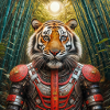 Japanischer Tiger Roboter