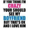 Crazy Friend - Humorous Motif