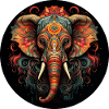 Mandala Female Elephant