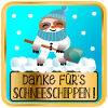 DANKESCHÖN GESCHENKE - SCHNEE SCHIPPEN FAULTIERE
