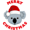 Frohe Weihnachten Koala
