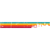 Retro Skyline Sunset Stripes