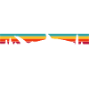Retro Sunset Wolf Pulse