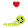 Chenilles insecte Amour petite chenille