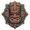 Tiki Beach - Polynesia Statue