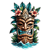 Tiki Beach - Polynesia Statue