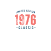 Limited Edition 1976 tshirt gift