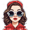 Girl Christmas Drawing