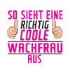 Wachfrau | Wachpersonal Spruch | Nachtwächter