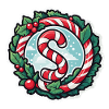 Candy Cane Christmas Drawing