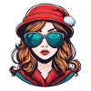 Girl Christmas Drawing