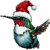 Colibri Oiseau Noël Animal
