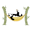 Panda-Nickerchen