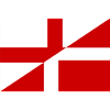 Flag of England Denmark
