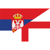 Drapeau de la Serbie Angleterre