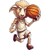 Basketball Schäfchen
