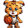 Basketball Tigerchen