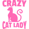 Dame de chat fou