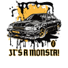 A monster-cool Monstar tuning car