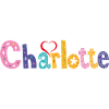 Charlotte Famiglia Charlotte Nome Compleanno personalizzato