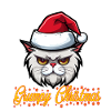 Christmas Katze
